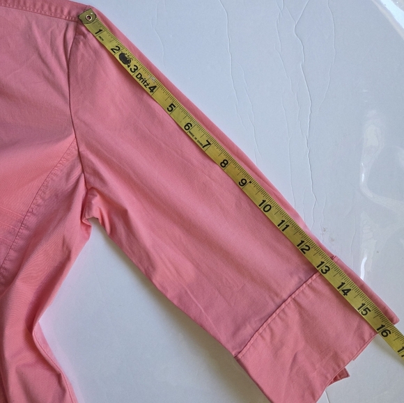 Pink Express Stretch Button-Up Shirt - Picture 5 of 5
